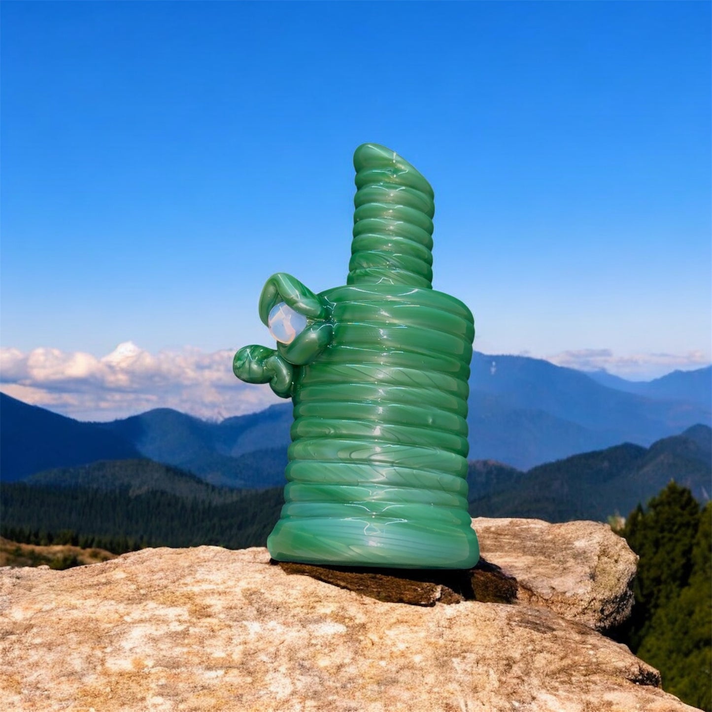 FrostysFresh Half Face Puffco Attachment – Chromium