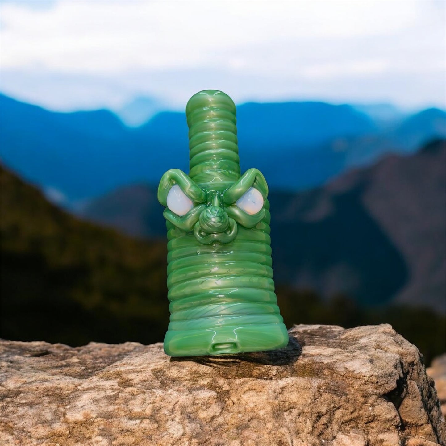 FrostysFresh Half Face Puffco Attachment – Chromium