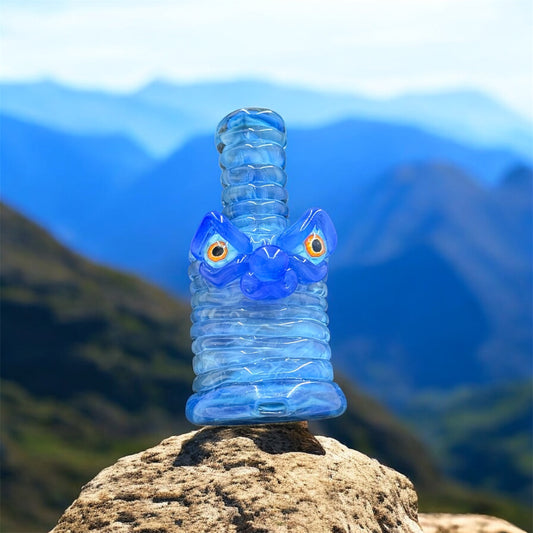 FrostysFresh Half Face Puffco Attachment – BTF Collab (Custom Blue)