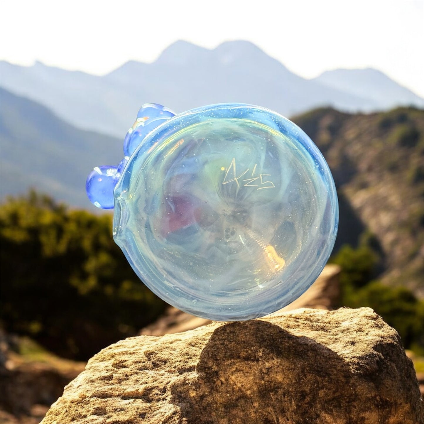 FrostysFresh Half Face Puffco Attachment – BTF Collab (Custom Blue)