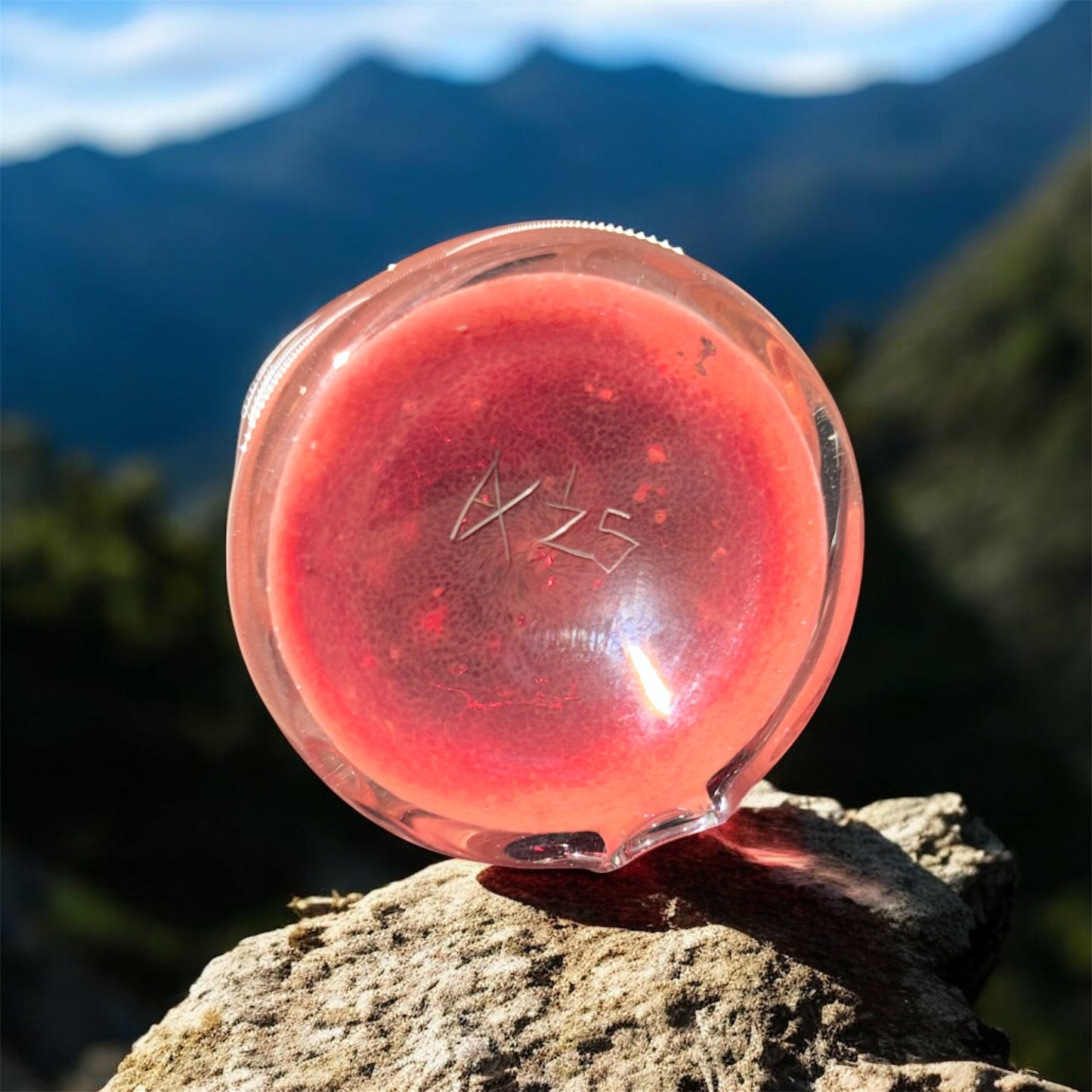 FrostysFresh Half Face Puffco Attachment – Red Elvis Frit