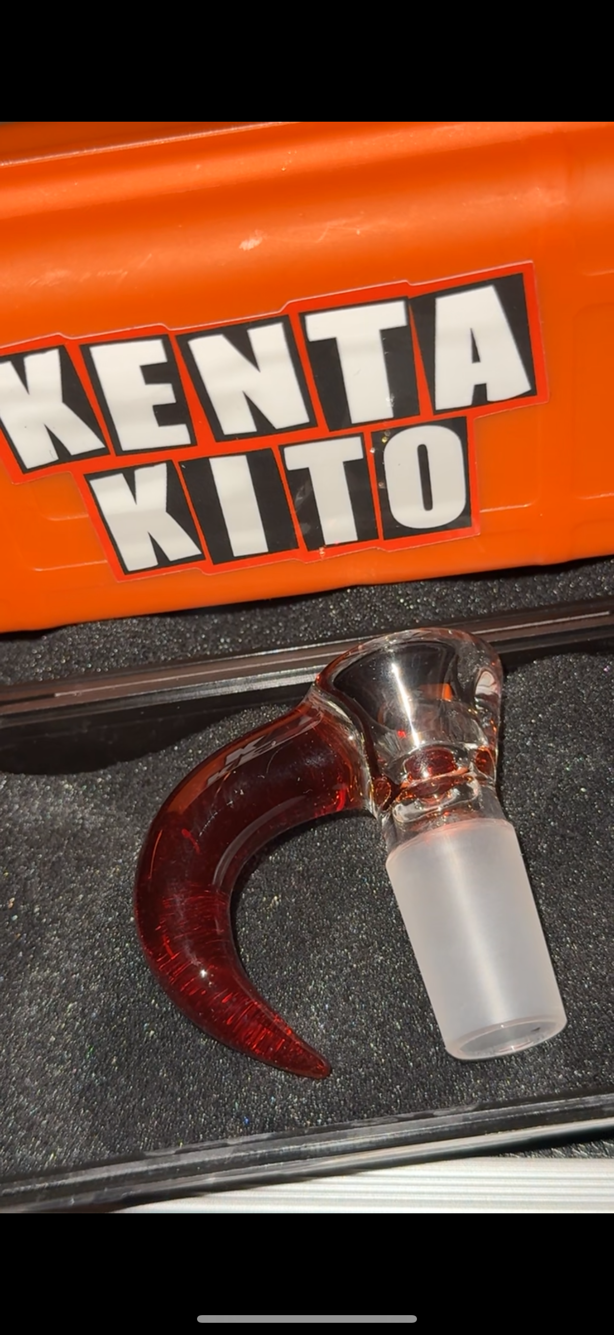 4 hole 18mm bowl by Kenta Kito